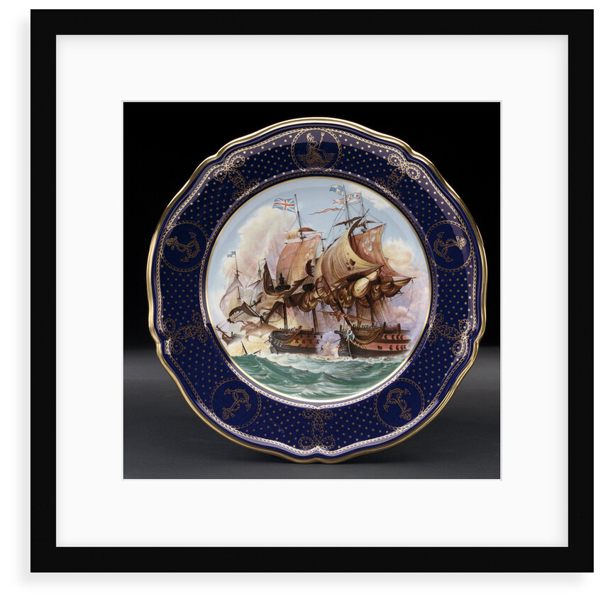 Bone china plate by Spode Ltd.