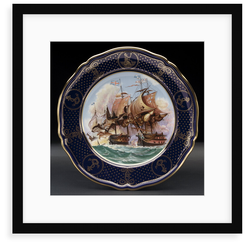 Bone china plate by Spode Ltd.
