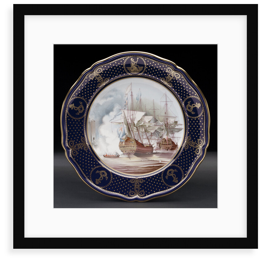 Bone china plate by Spode Ltd.