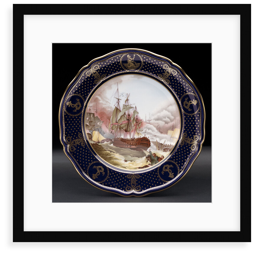 Bone china plate by Spode Ltd.