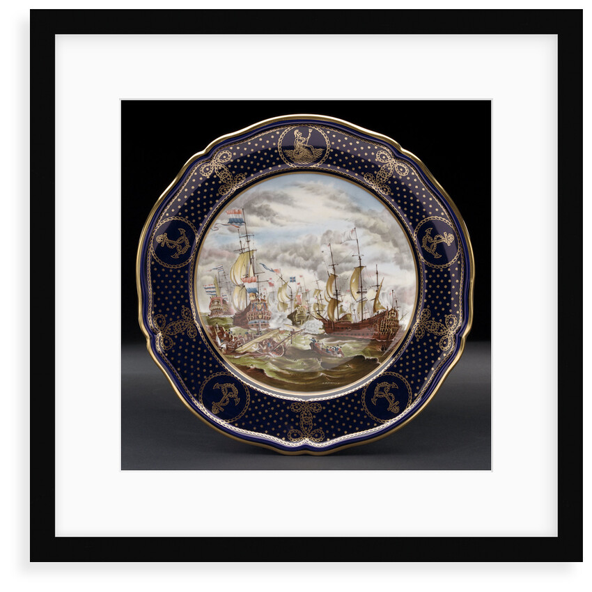 Bone china plate by Spode Ltd.