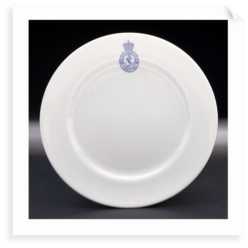 Porcelain plate by Hudson & Middleton Ltd.