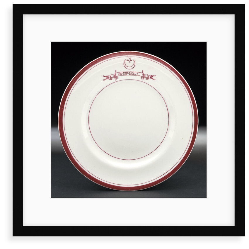 Porcelain side plate by R. H. & S. L. Plant Ltd.