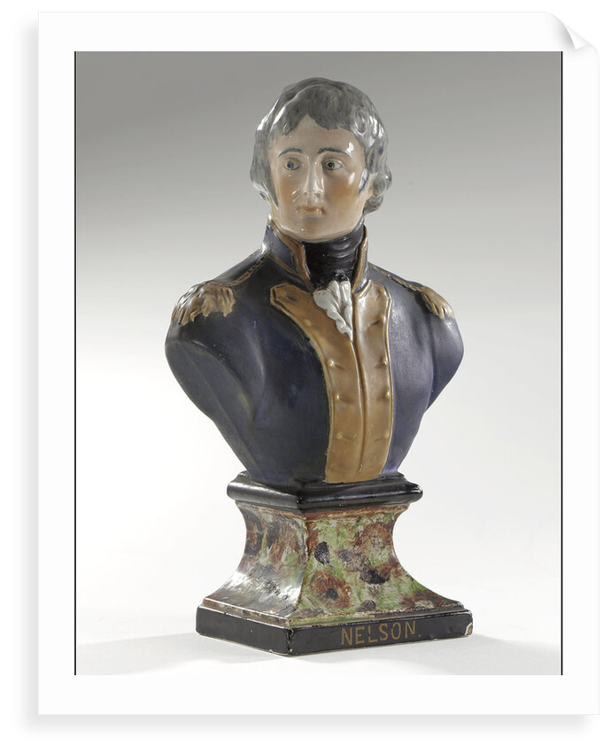 Bust depicting Vice-Admiral Horatio Nelson (1758-1805) by unknown