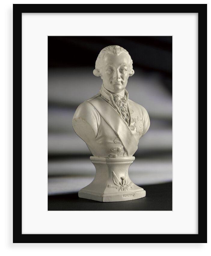 Bust of Admiral of the Fleet John Jervis, 1st Earl of  St Vincent (1735-1823) by Worthington
