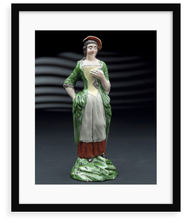 Earthenware figure of a lass by Ralph Wood