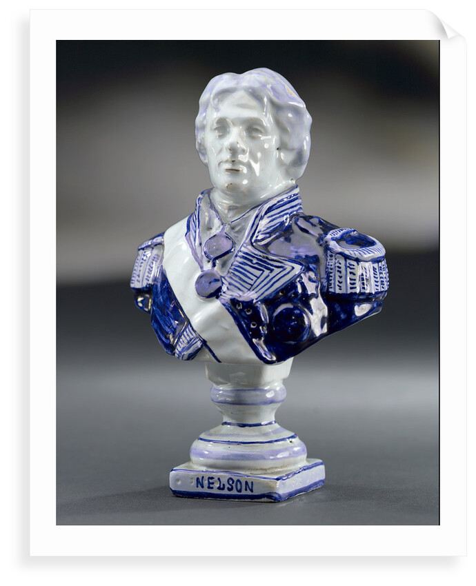 Bust depicting Vice-Admiral Horatio Nelson (1758-1805) by unknown