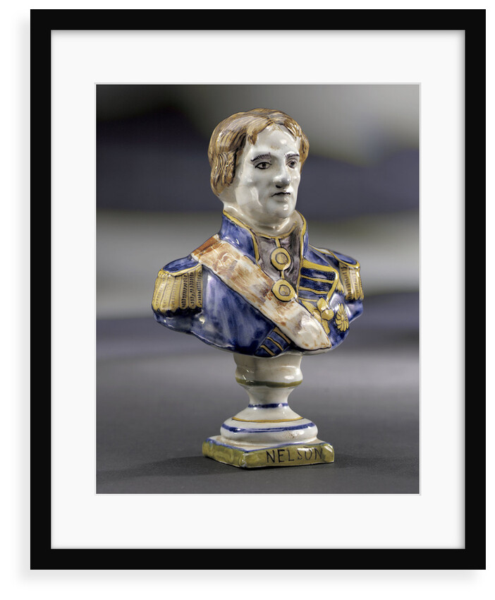 Bust depicting Vice-Admiral Horatio Nelson (1758-1805) by unknown