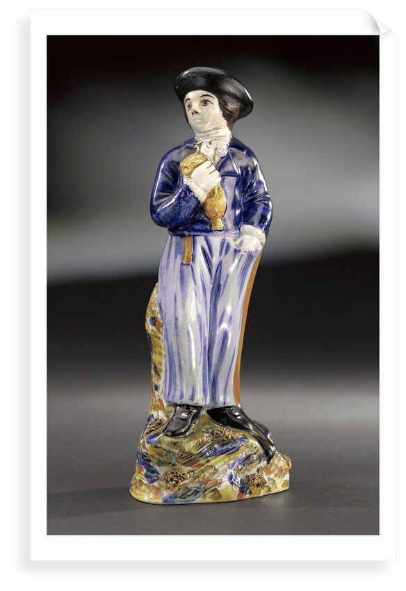 Earthenware figure of a sailor by unknown
