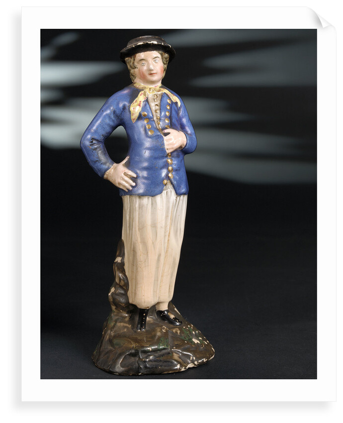 Earthenware figure of a sailor by unknown