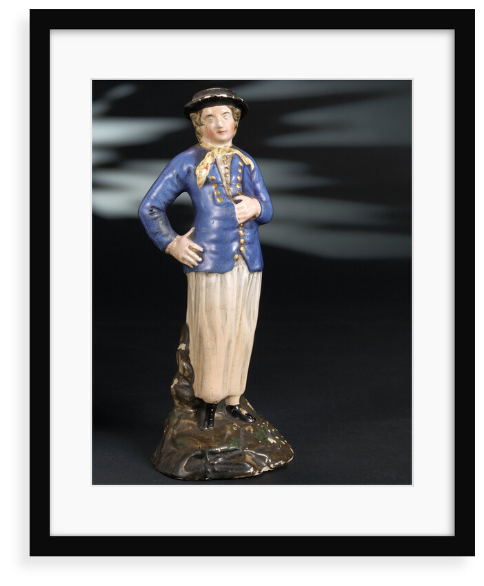 Earthenware figure of a sailor by unknown