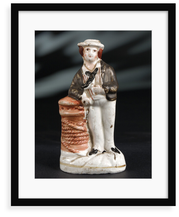 Earthenware figure of a sailor by unknown