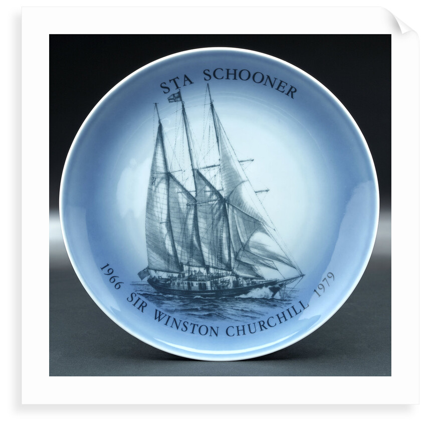 Porcelain plate by Bing & Grondahl