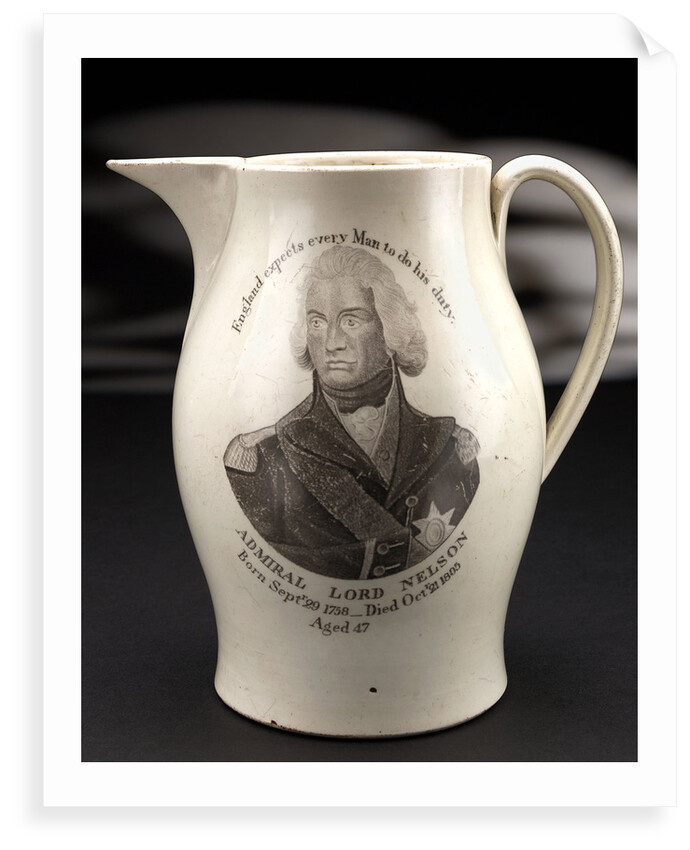 Creamware jug by unknown