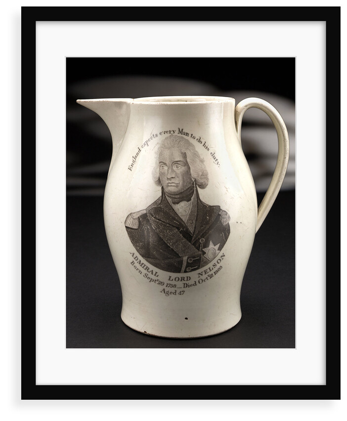 Creamware jug by unknown