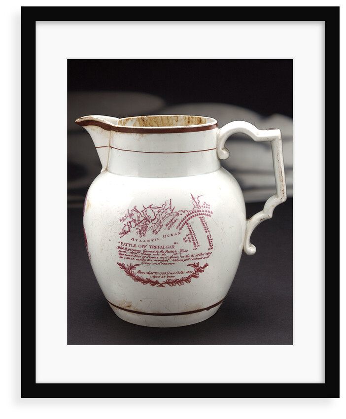 Earthenware jug by unknown