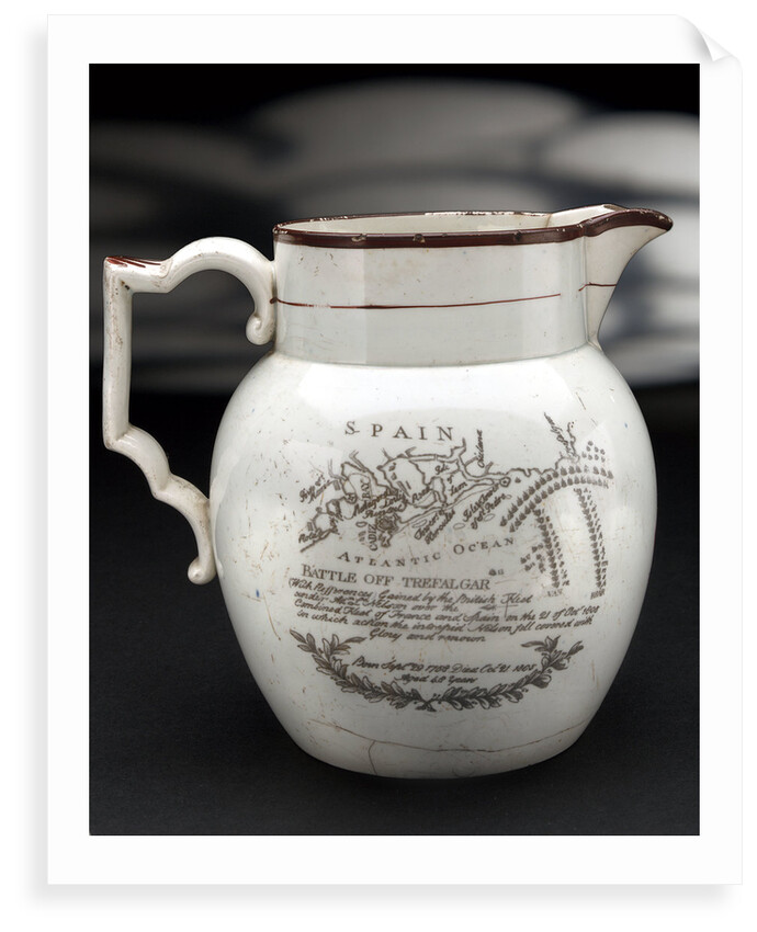 Earthenware jug by unknown