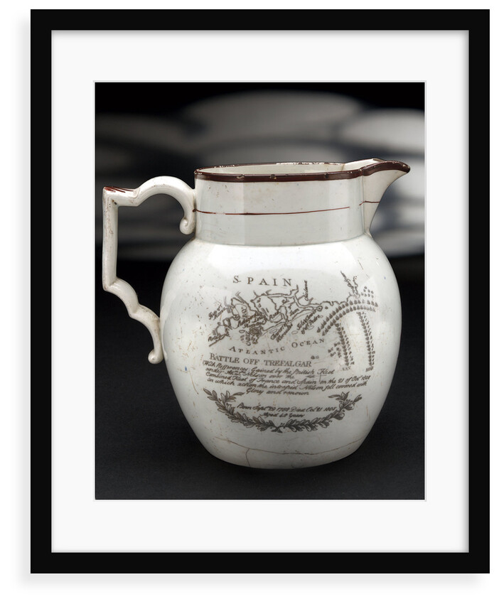 Earthenware jug by unknown