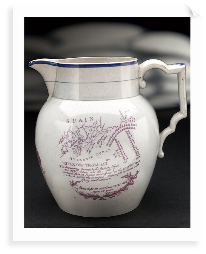 Earthenware jug by unknown