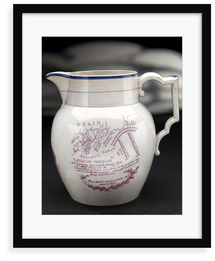 Earthenware jug by unknown