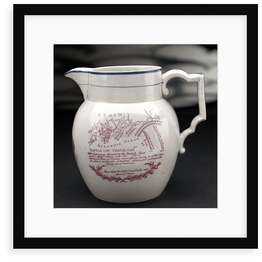 Earthenware jug by unknown