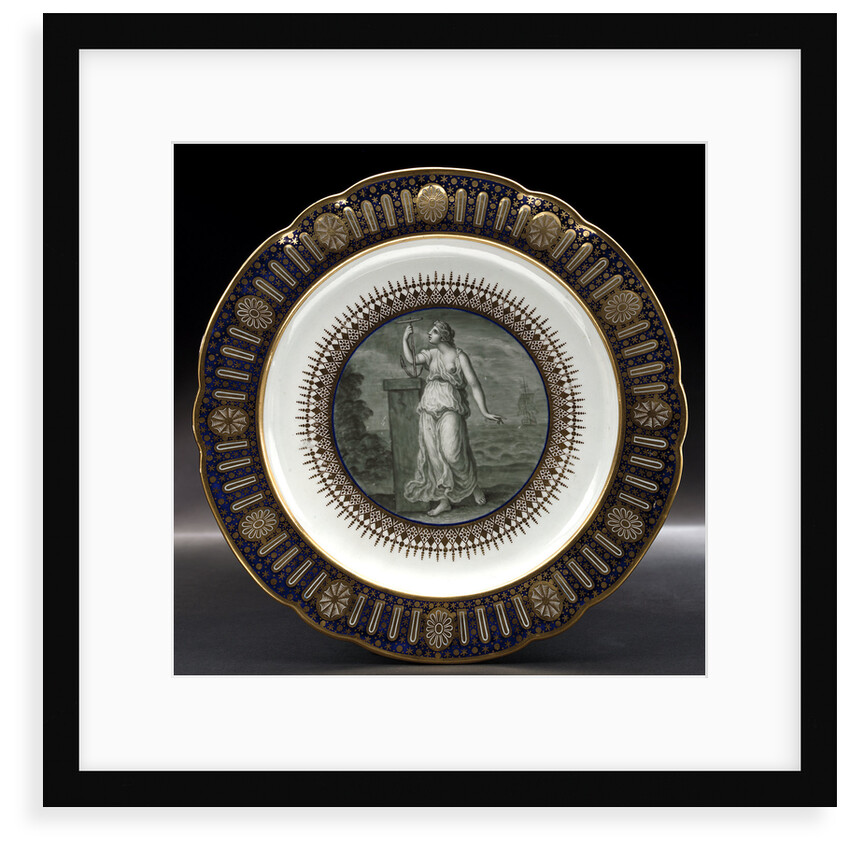 Dinner plate, part of a service belonging to HRH the Duke of Clarence, later William IV (1765-1837) by Thomas Flight