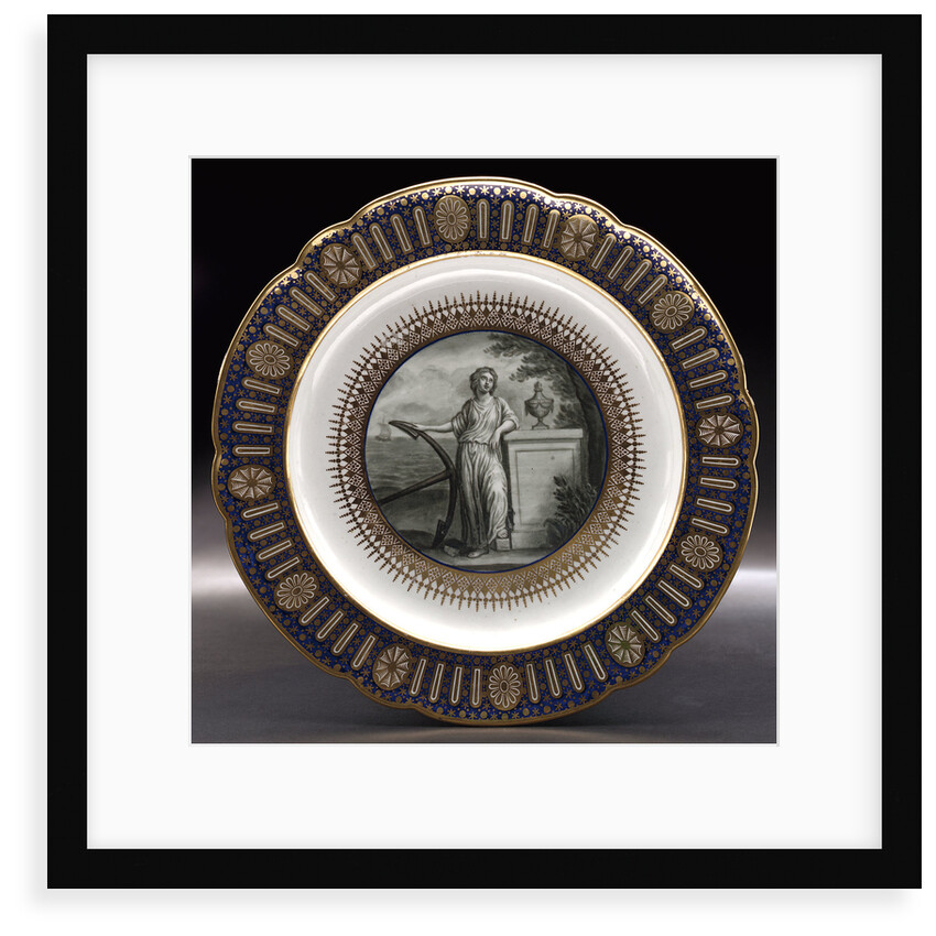 Dinner plate, part of a service belonging to HRH the Duke of Clarence, later William IV (1765-1837) by Thomas Flight
