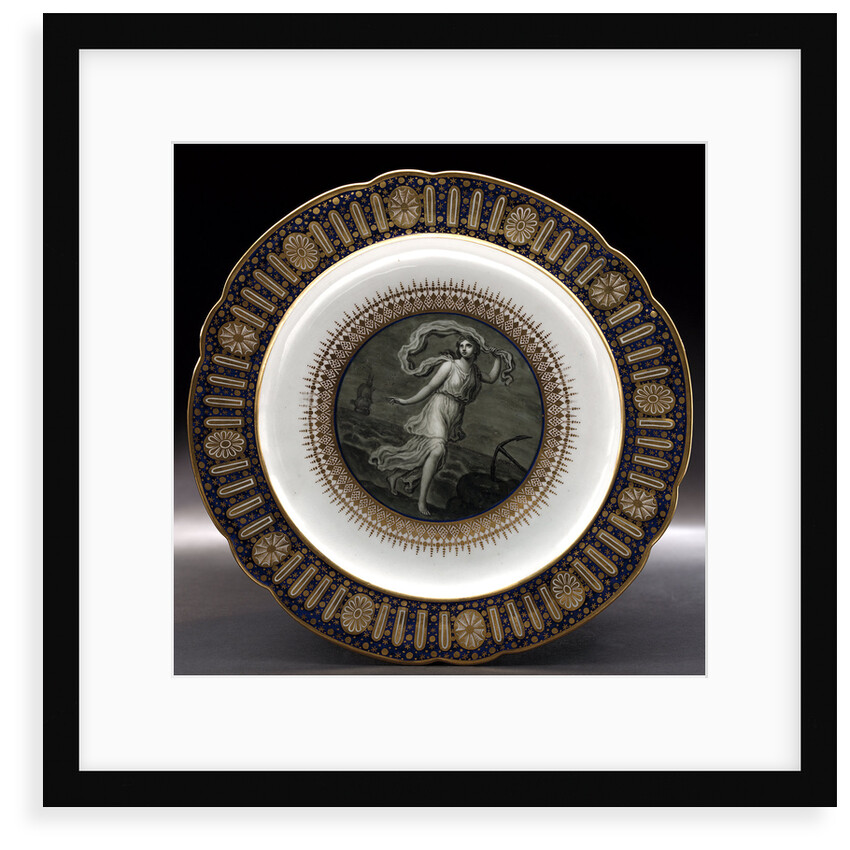 Dinner plate, part of a service belonging to HRH the Duke of Clarence, later William IV (1765-1837) by Thomas Flight