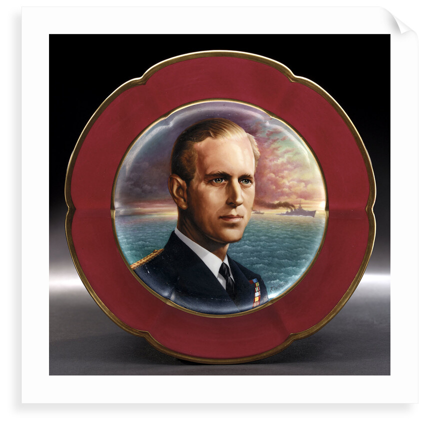 Bone china plate by Jackson & Gosling Ltd.