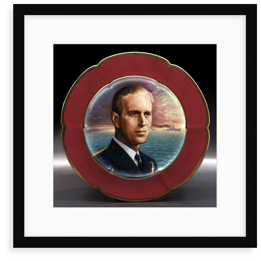 Bone china plate by Jackson & Gosling Ltd.