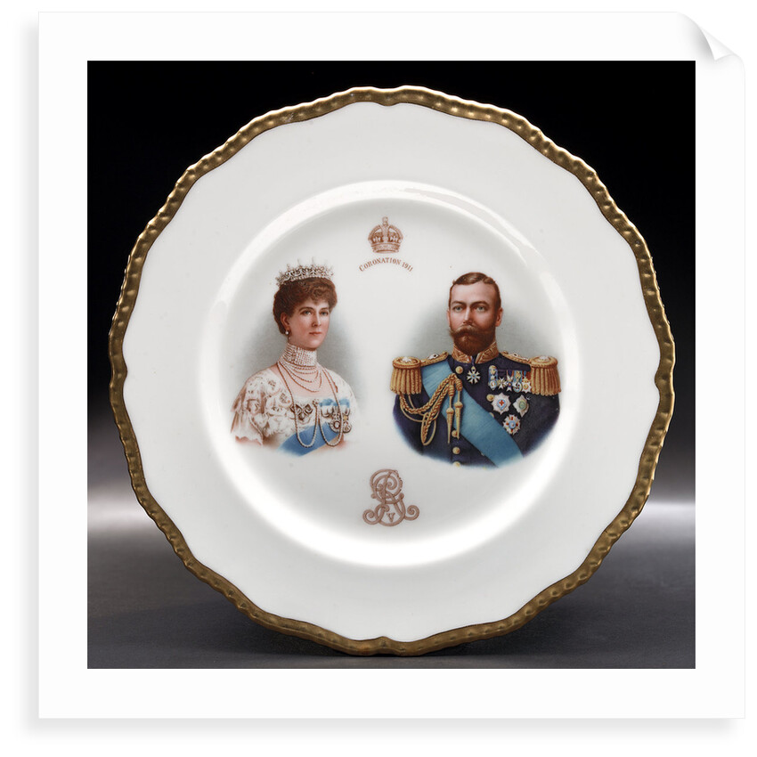 Porcelain plate by Doulton & Co. Ltd.