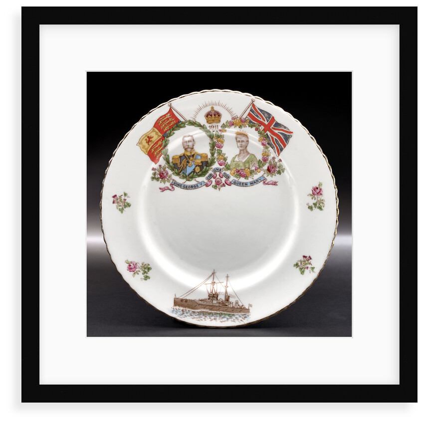 Porcelain plate by John Aynsley & Sons Ltd.