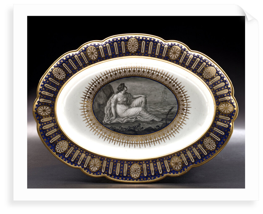 Dish, part of a service belonging to HRH the Duke of Clarence, later William IV (1765-1837) by Thomas Flight