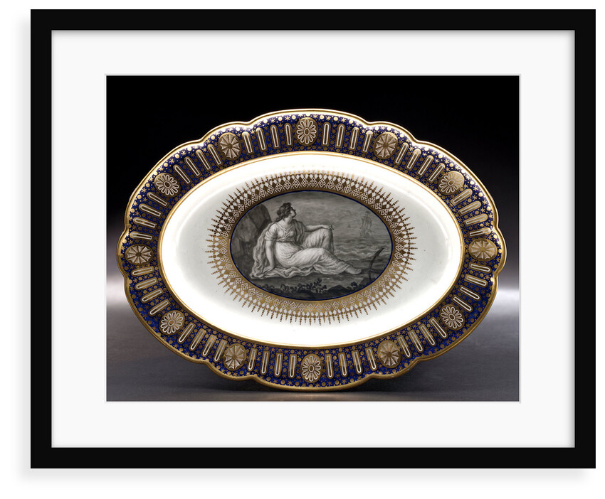 Dish, part of a service belonging to HRH the Duke of Clarence, later William IV (1765-1837) by Thomas Flight