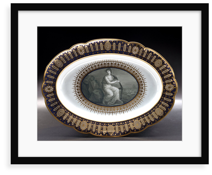 Dish, part of a service belonging to HRH the Duke of Clarence, later William IV (1765-1837) by Thomas Flight