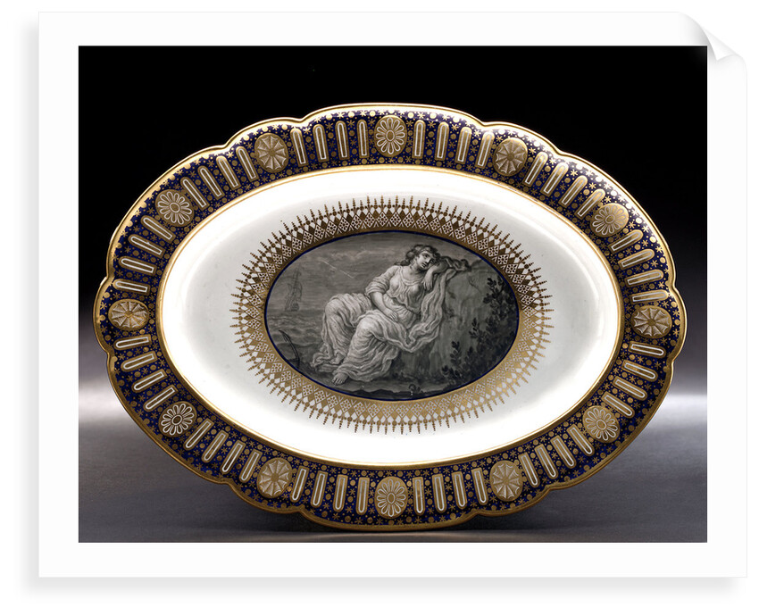 Dish, part of a service belonging to HRH the Duke of Clarence, later William IV (1765-1837) by Thomas Flight
