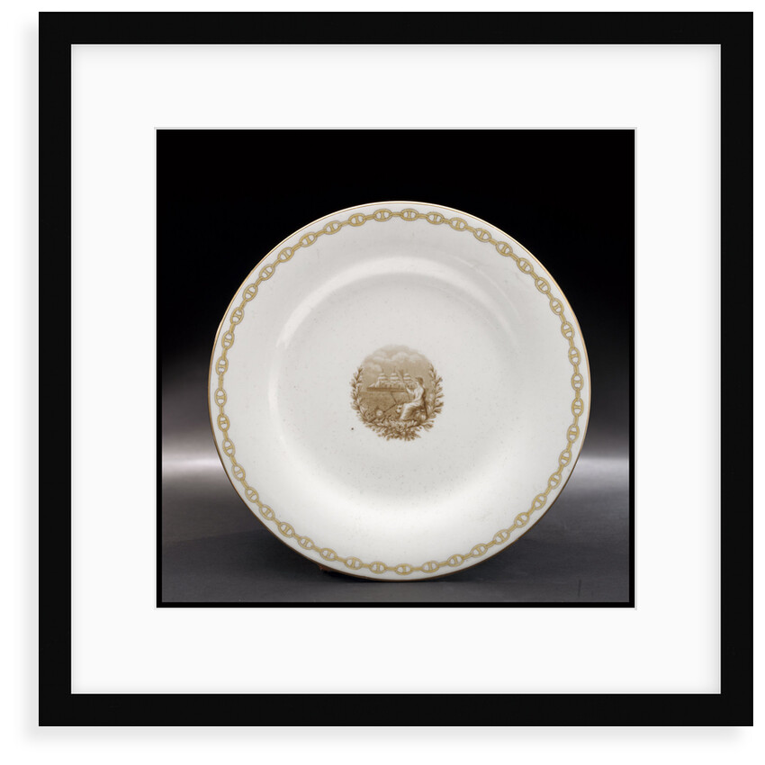 Dinner plate by Kerr & Binns
