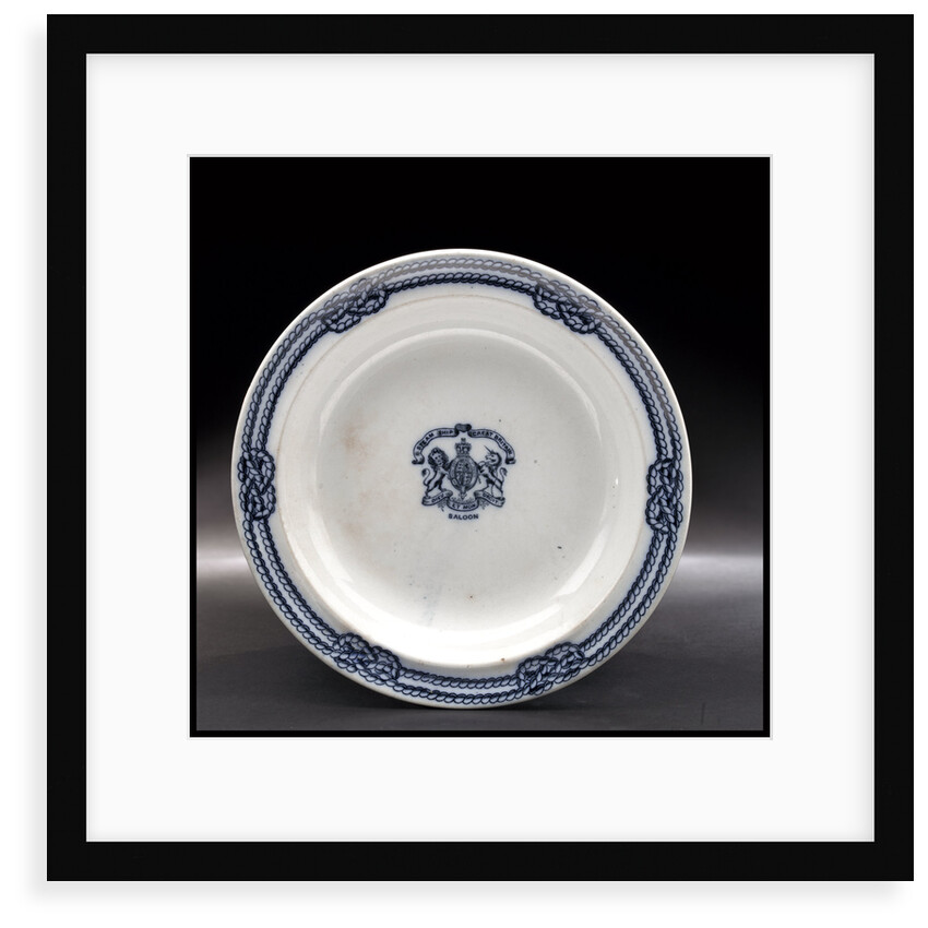 China soup plate by unknown