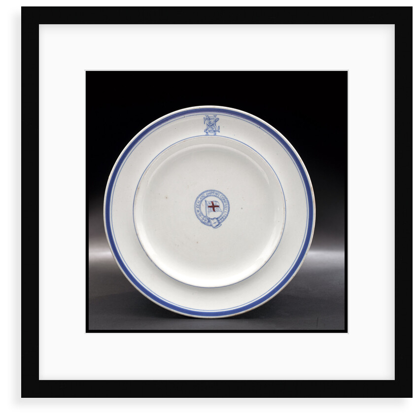 China plate by G. L. Ashworth & Bros Ltd.