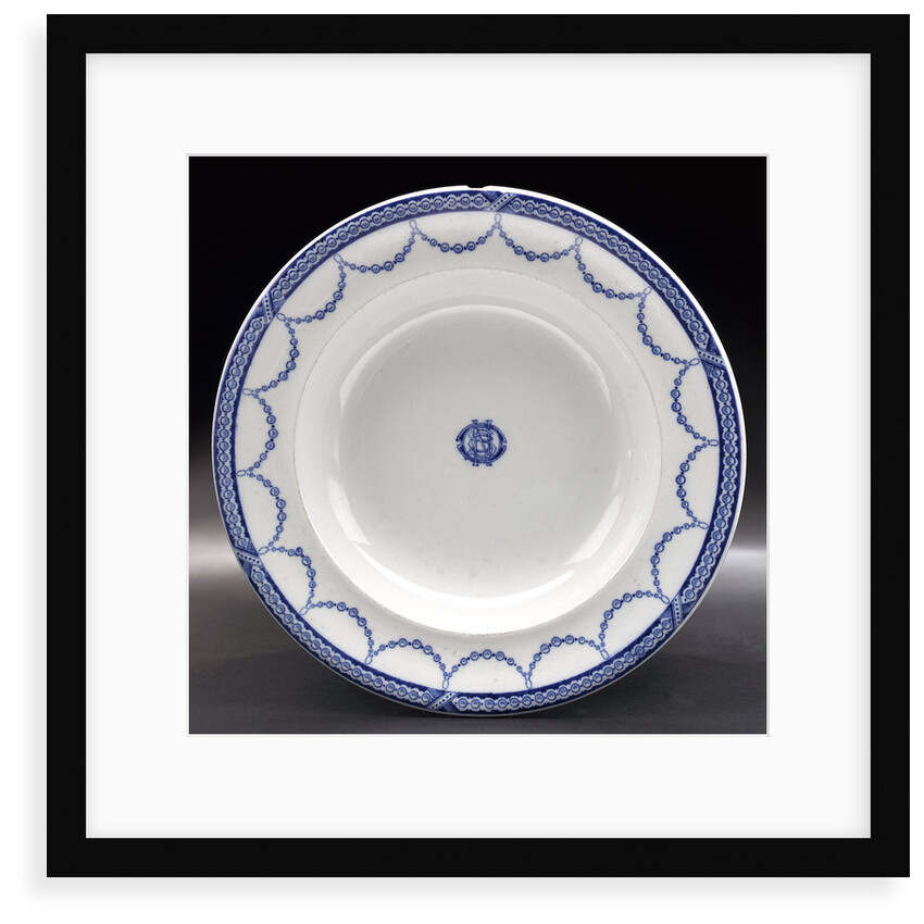 China soup plate by W.T. Copeland & Sons Ltd.