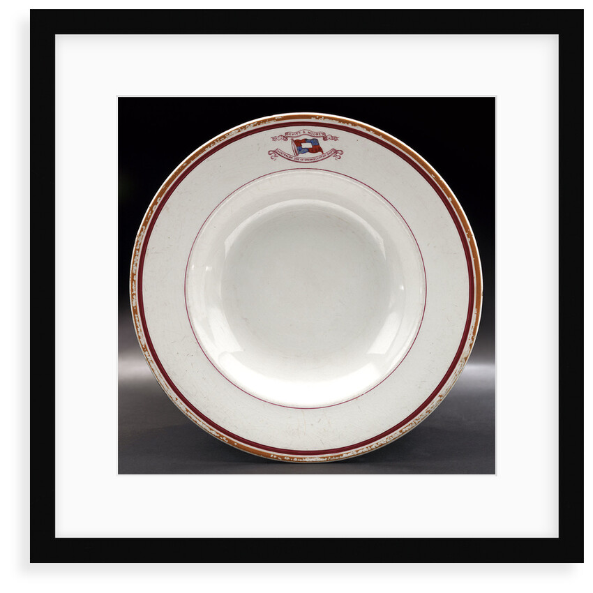Soup plate by unknown