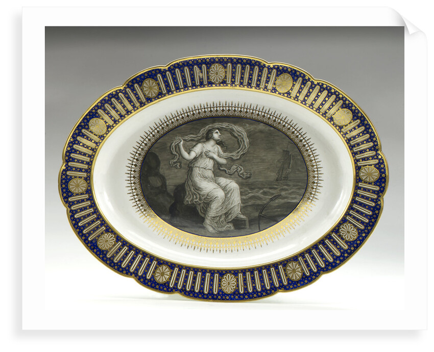 Dish, part of a service belonging to HRH the Duke of Clarence, later William IV (1765-1837) by Thomas Flight