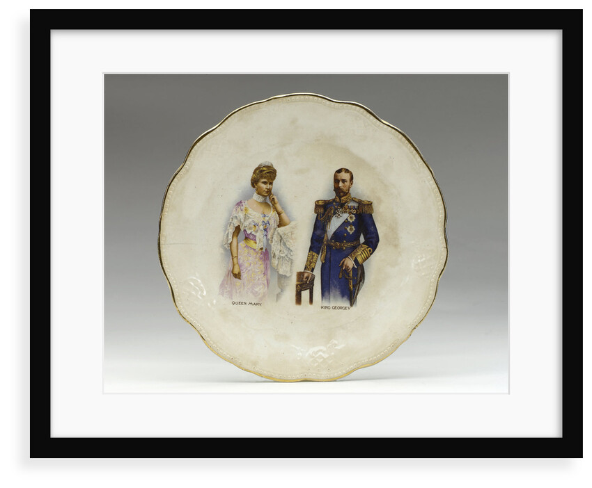 Earthernware plate by Unknown