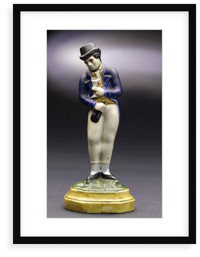 Earthenware figure of a sailor by Unknown