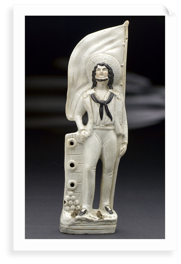 Earthenware figure of a sailor by unknown