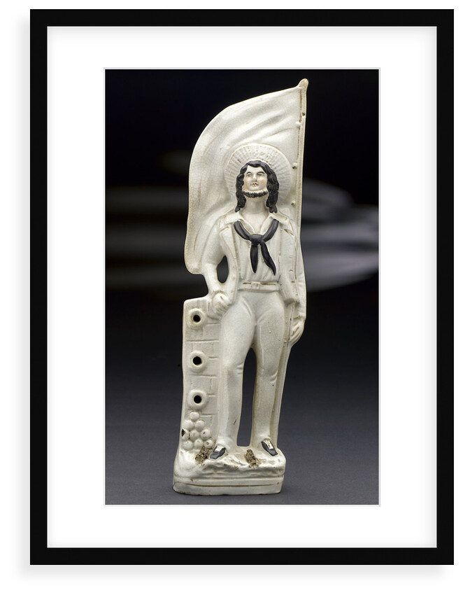 Earthenware figure of a sailor by unknown