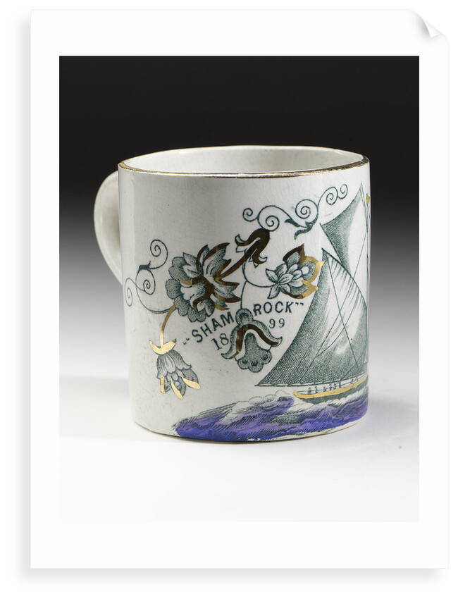 Earthenware mug by unknown