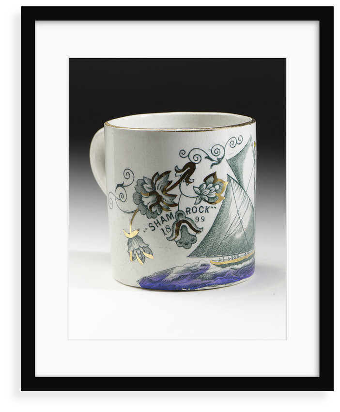 Earthenware mug by unknown