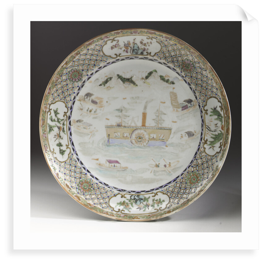 Plate by unknown