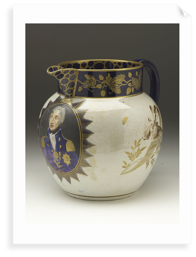 Earthenware jug by unknown